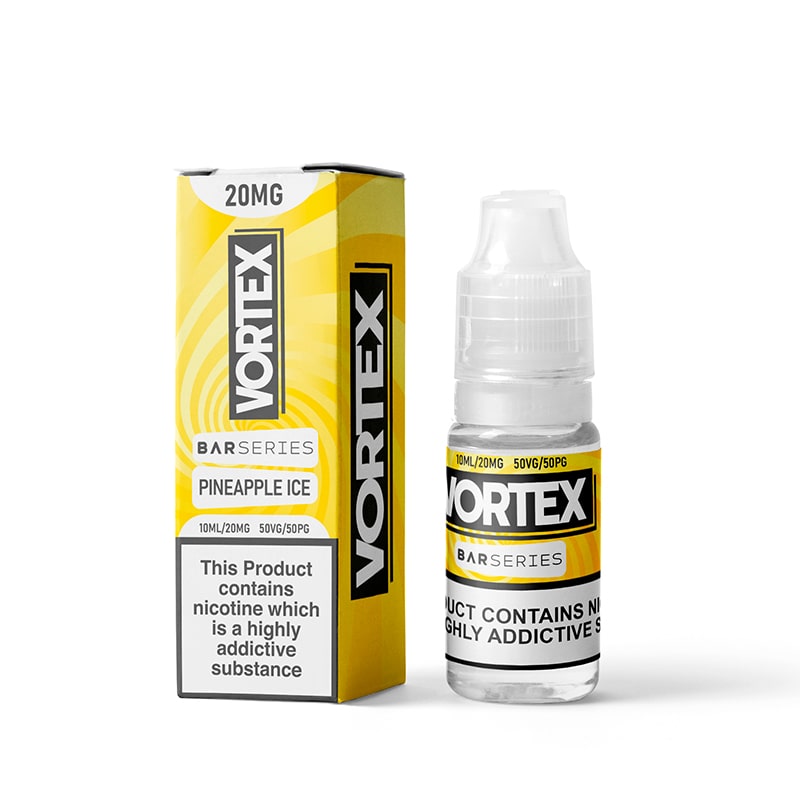 Vortex Pineapple Ice 10ml Nic Salt E-Liquid