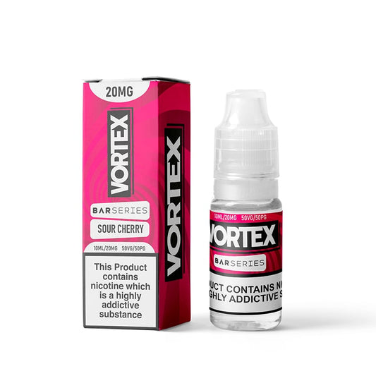 Vortex Sour Cherry 10ml Nic Salt E-Liquid