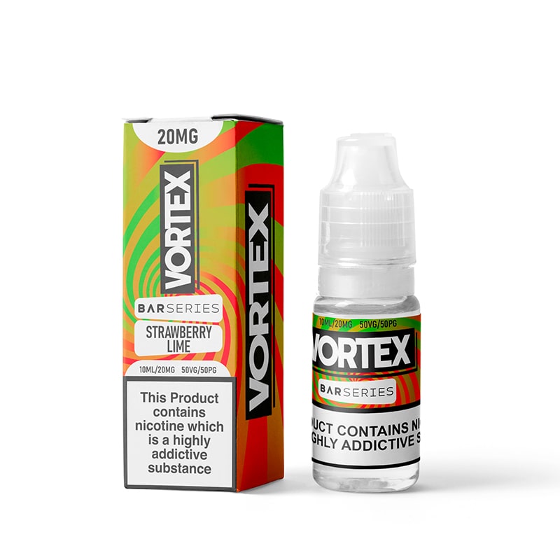 Vortex Strawberry Lime 10ml Nic Salt E-Liquid