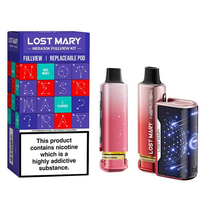 Lost Mary Nera30k Fullview Prefilled Pod Vape Kit
