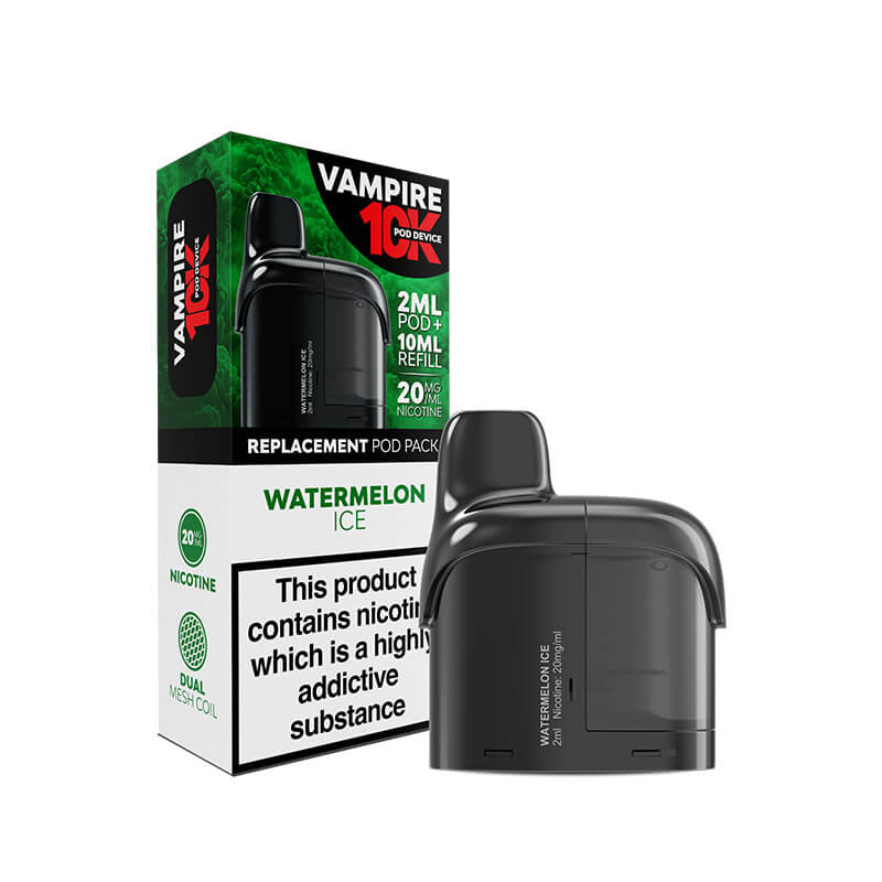 Vampire 10K Watermelon Ice Prefilled Vape Pods