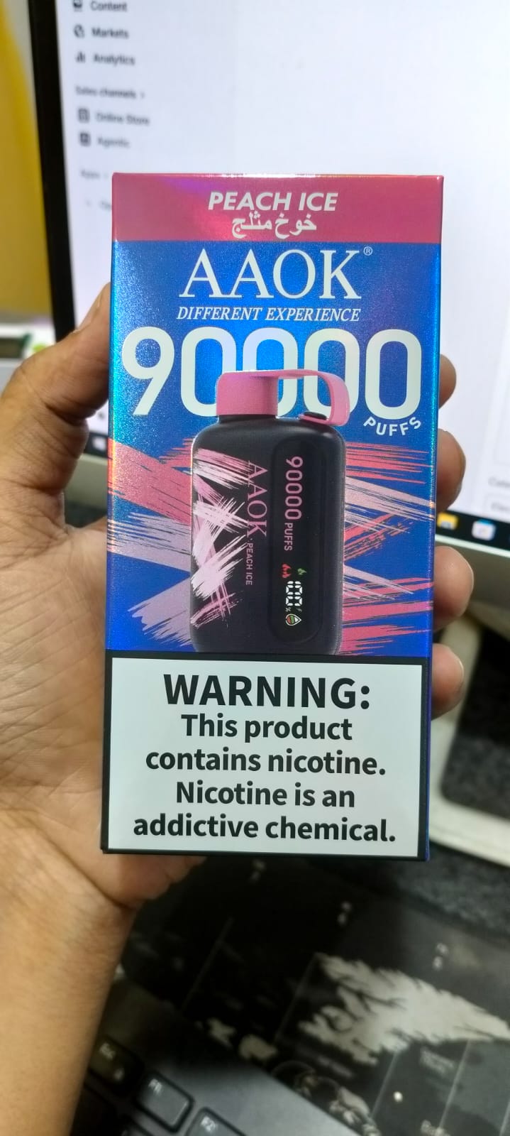 AAOK 90K (90,000 Puffs) DTL Disposable Vape