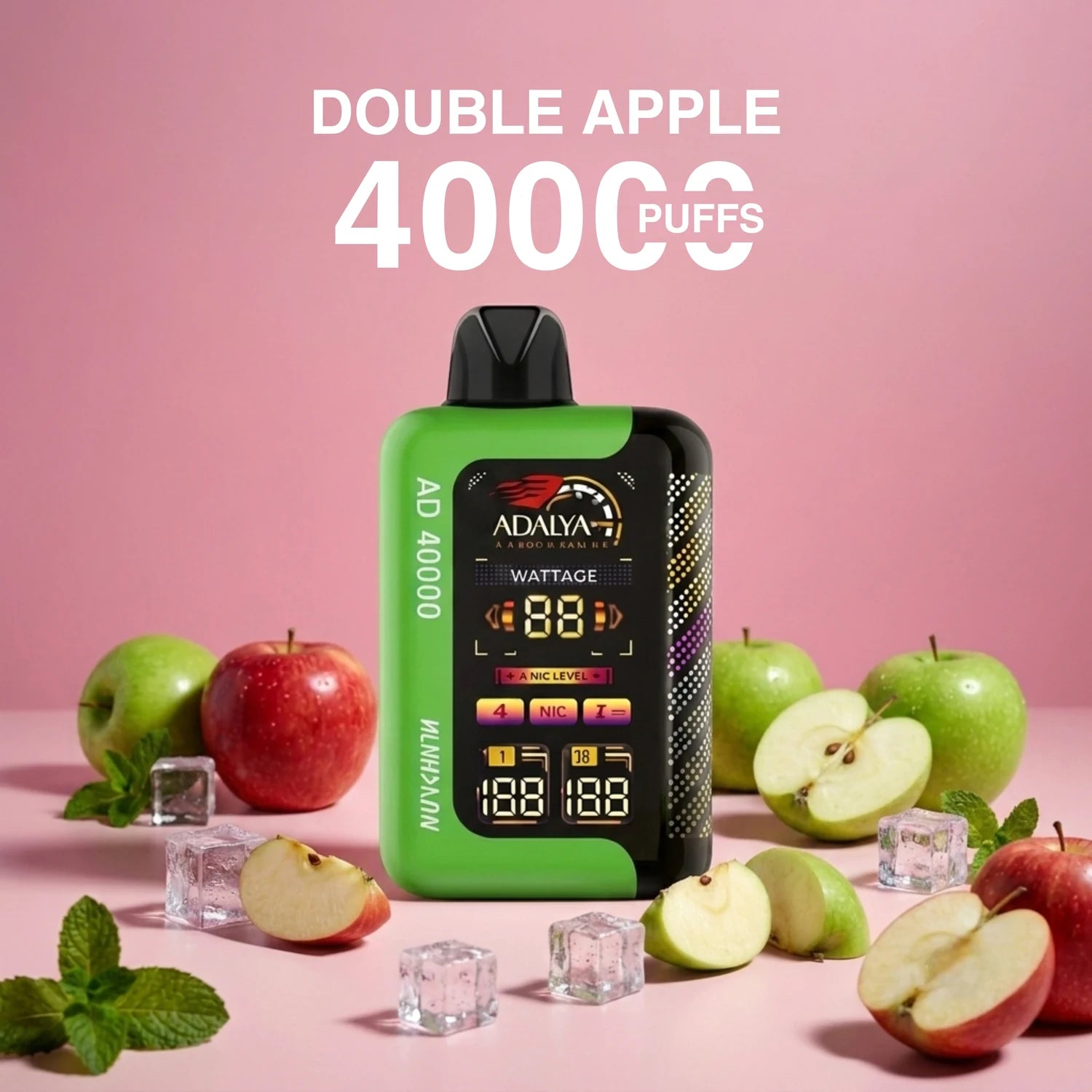 Adalya AD40000 disposable vape - Double Apple flavour