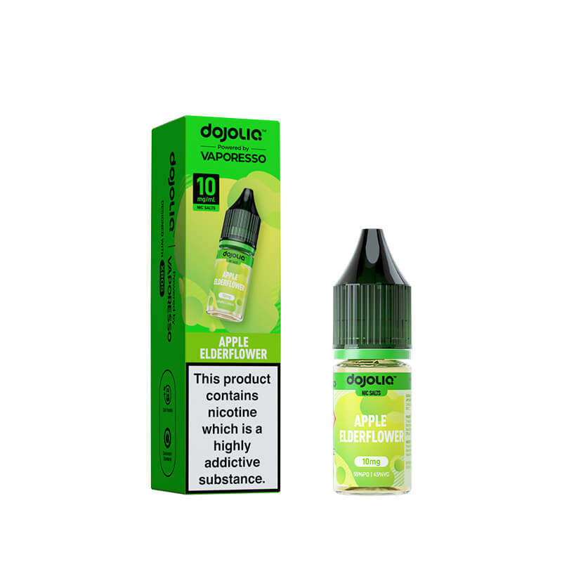 DojoLiq Apple Elderflower 10ml Nic Salt E-Liquid by Vaporesso