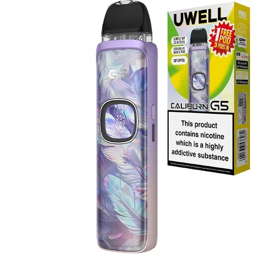 Uwell Caliburn G5 Pod Kit | 1600mAh | 35W | Free Extra Pod Included