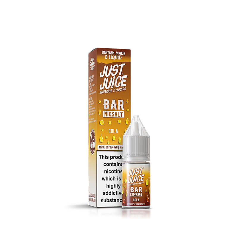 Just Juice Bar Range Cola 10ml Nic Salt E-Liquid