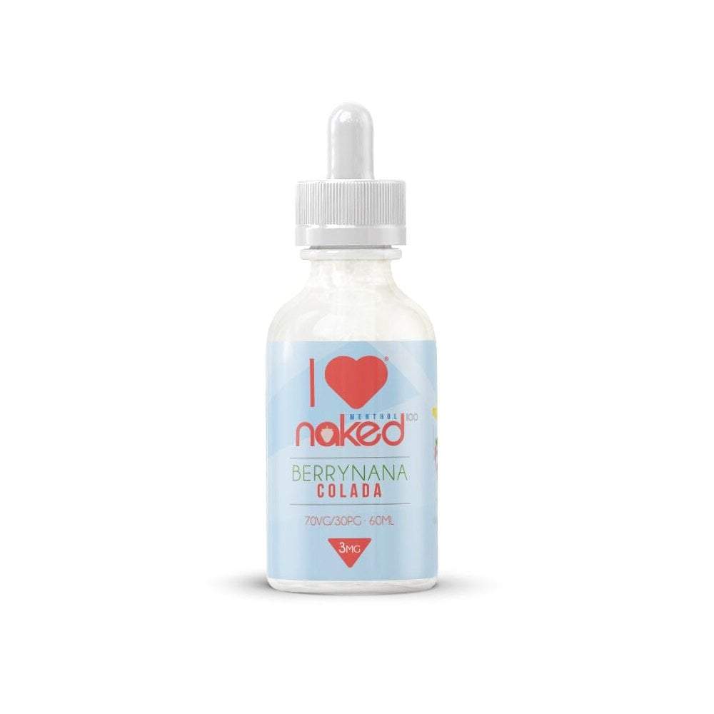 Berrynana Colada - I Love Naked 100 Menthol | 60Ml Vape juice | 3MG