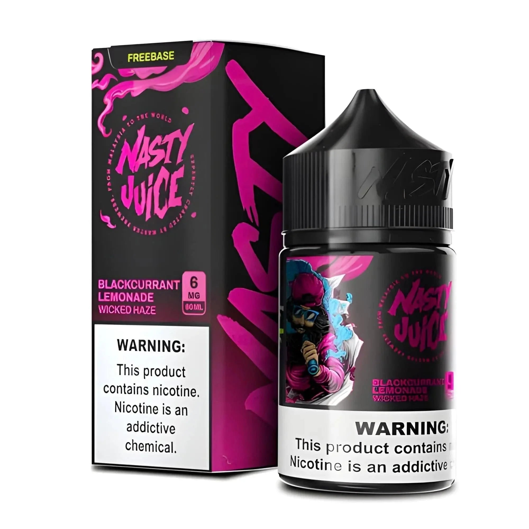 Blackcurrant Lemonade – Nasty Juice | 60ML Vape Juice | 3MG / 6MG | Vape Mash India