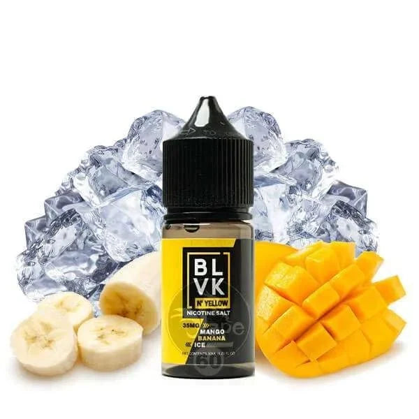 BLVK N’ Yellow TFN Mango Banana Ice Nic Salt 30ml (50mg) India