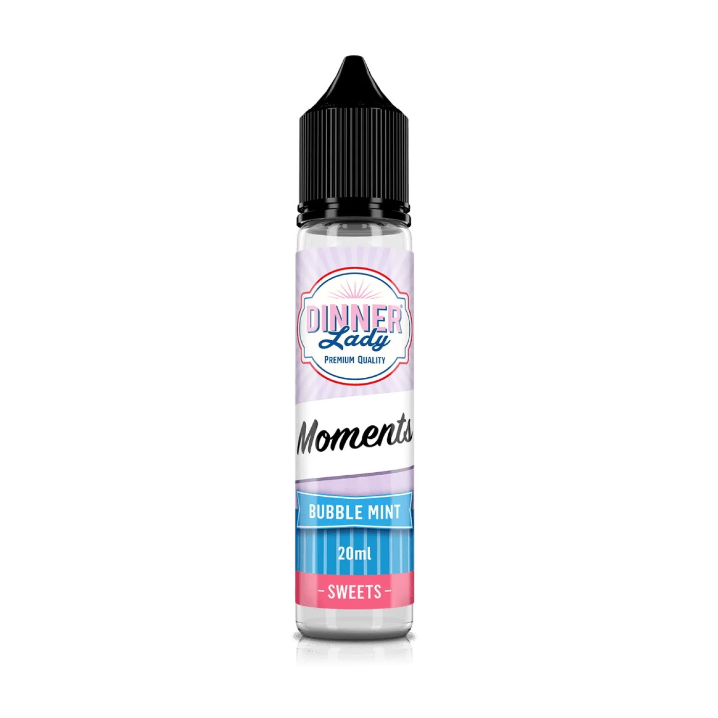 Bubble Mint - Dinner Lady Ice Moments | 60ML Vape Juice | 3MG, 6MG