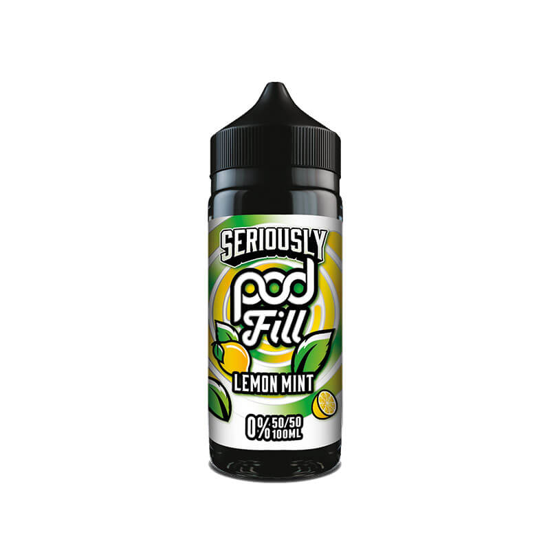 Doozy Vape Co Seriously Pod Fill Lemon Mint 100ml Shortfill E-Liquid