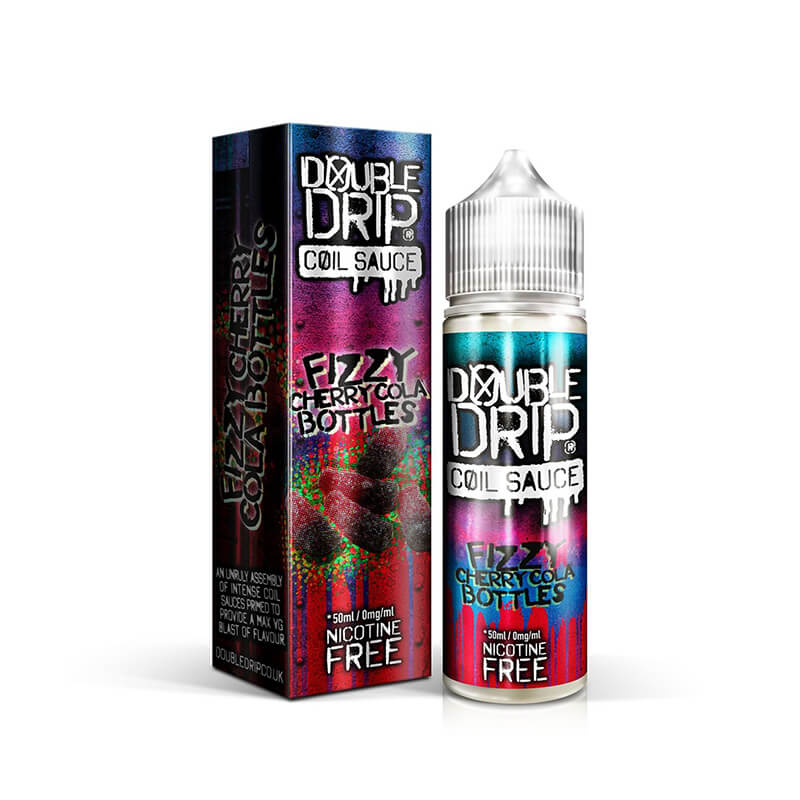 Double Drip Fizzy Cherry Cola Bottles Shortfill E-Liquid 50ml