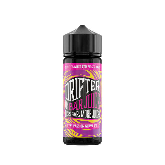 Drifter Bar Juice Kiwi Passionfruit Guava Ice 100ml Shortfill E-Liquid