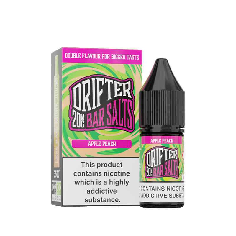 Drifter Bar Salts Apple Peach 10ml Nic Salt E-Liquid