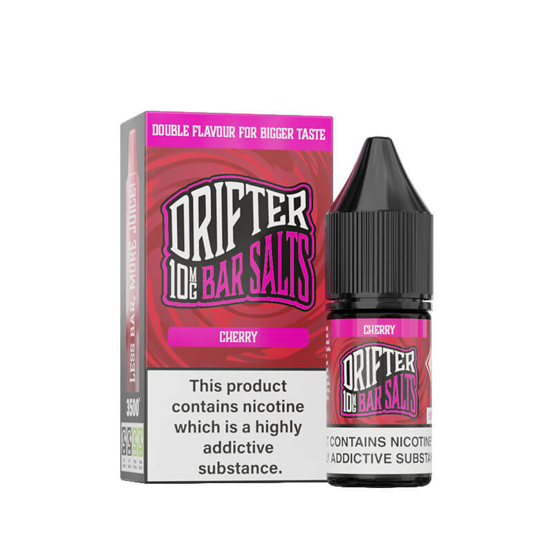 Drifter Bar Salts Cherry 10ml Nic Salt E-Liquid