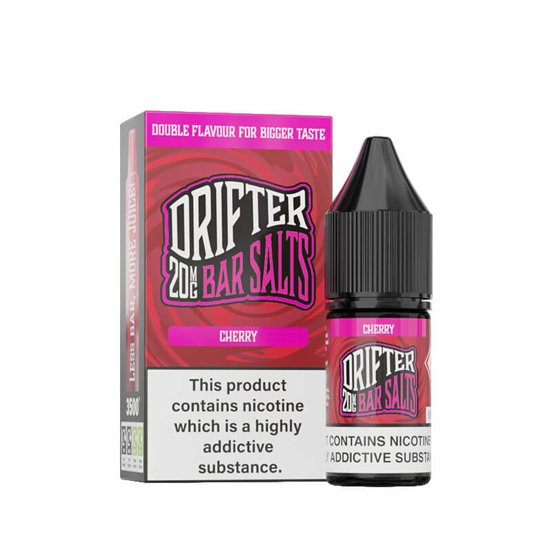 Drifter Bar Salts Cherry 10ml Nic Salt E-Liquid