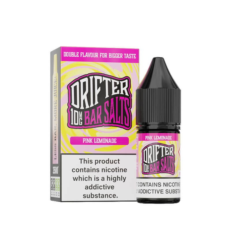 Drifter Bar Salts Pink Lemonade 10ml Nic Salt E-Liquid