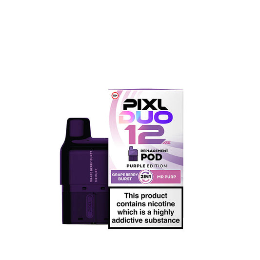 PIXL Duo 12 Purple Edition Prefilled Pod + Refill