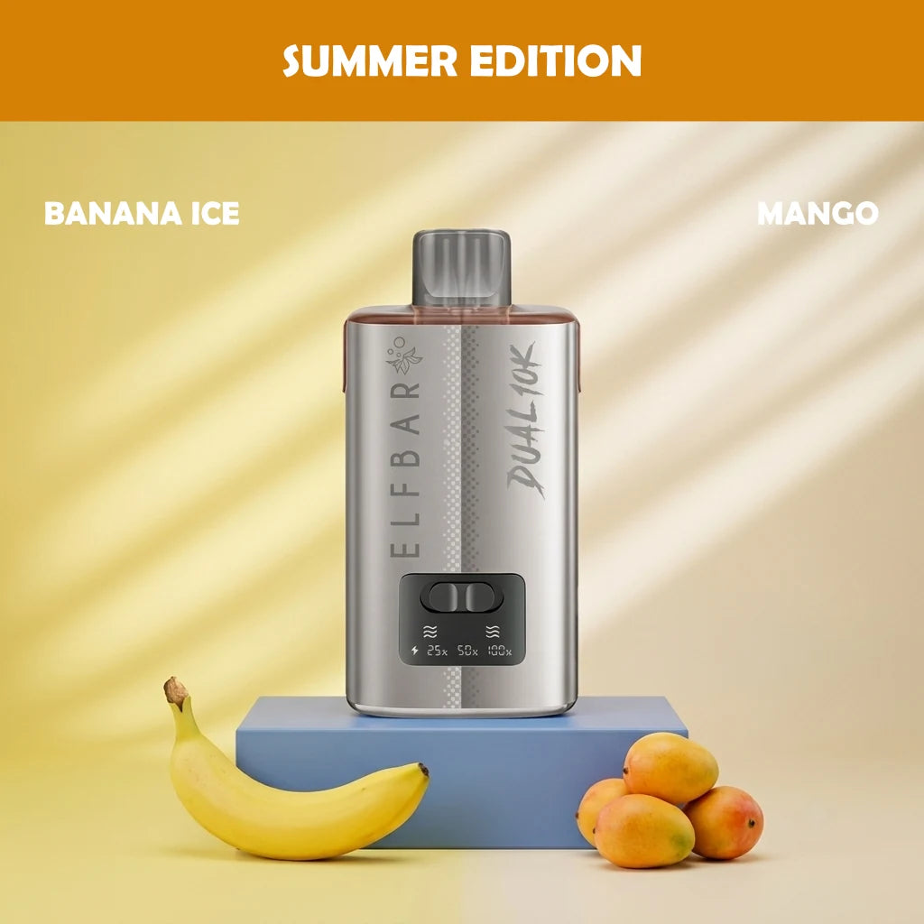ELF BAR DUAL 10K disposable vape - Summer Edition flavour