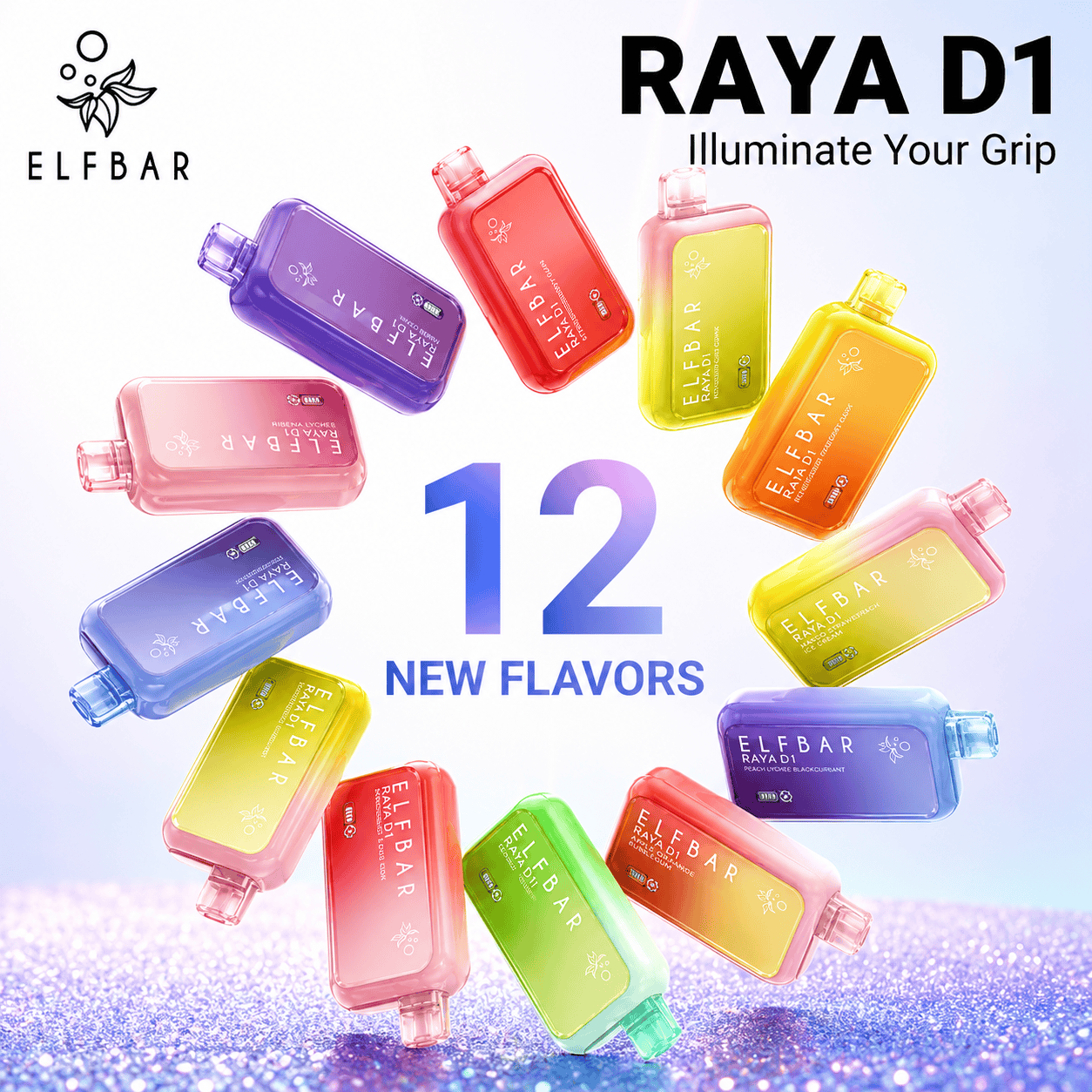 Elf Bar Raya D1 Disposable Vape – 13000 Puffs | Vape Mash India