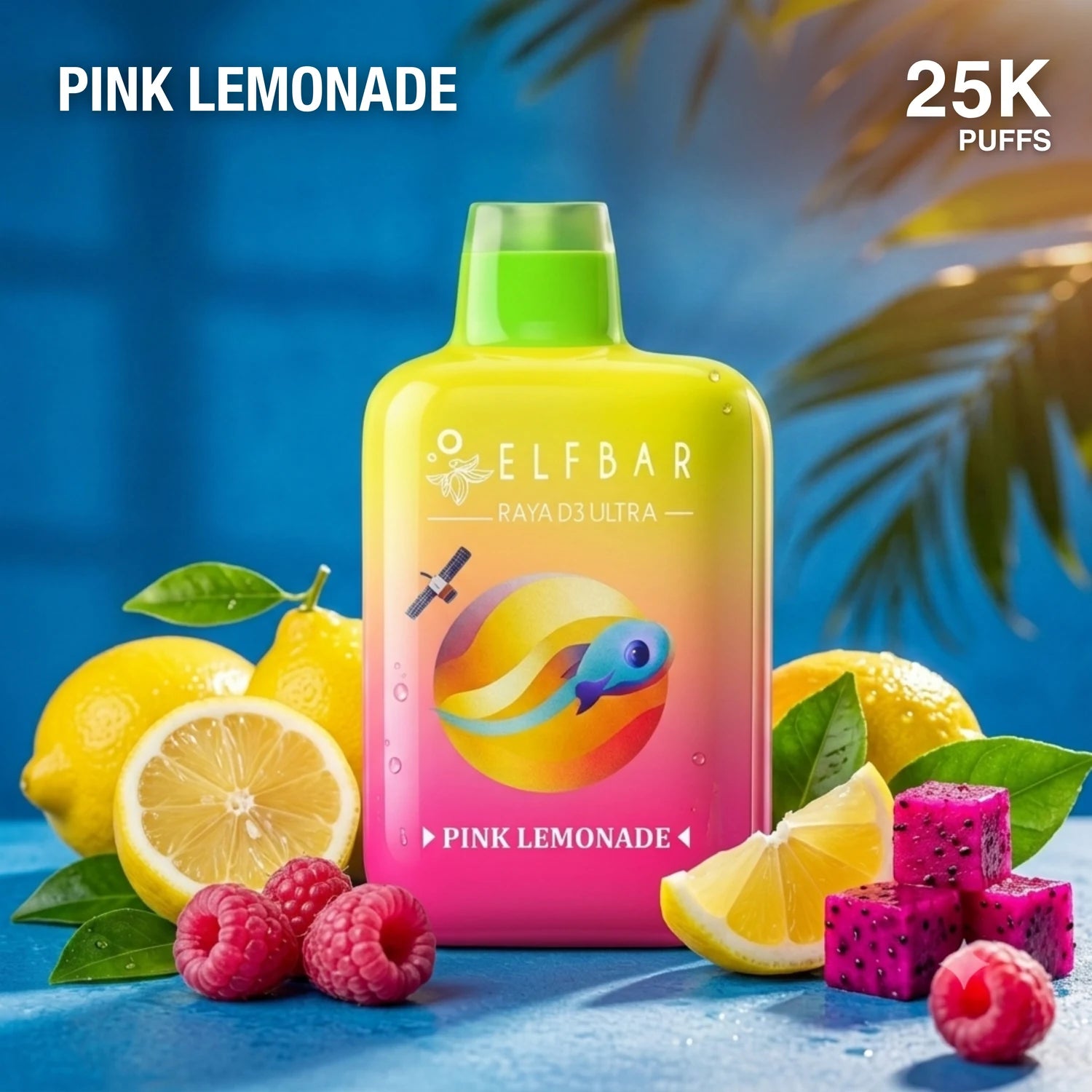 Elf Bar Raya D3 Ultra 30000 disposable vape - Pink Lemonade flavour