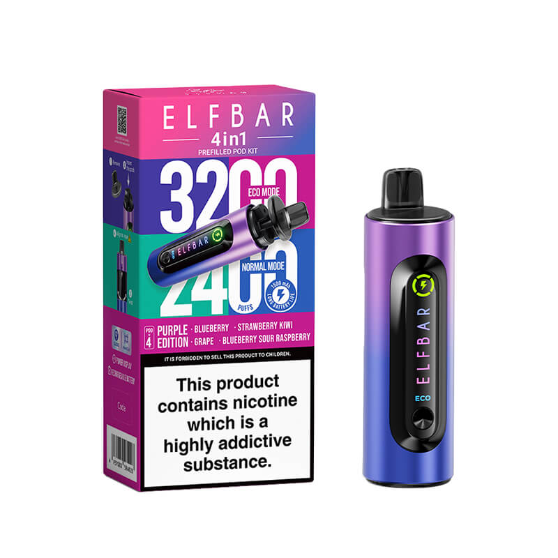 Elf Bar 4-in-1 Prefilled Pod Vape Kits