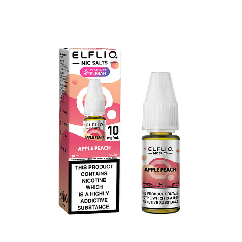 Elf Bar ElfLiq Apple Peach Nic Salt E-Liquid