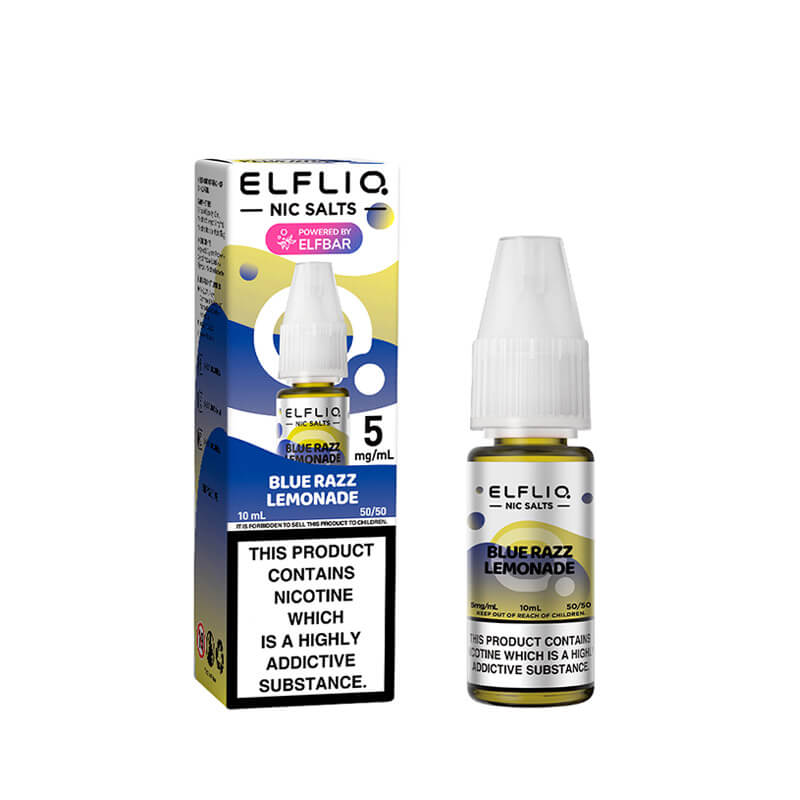 Elf Bar ElfLiq Blue Razz Lemonade Nic Salt E-Liquid