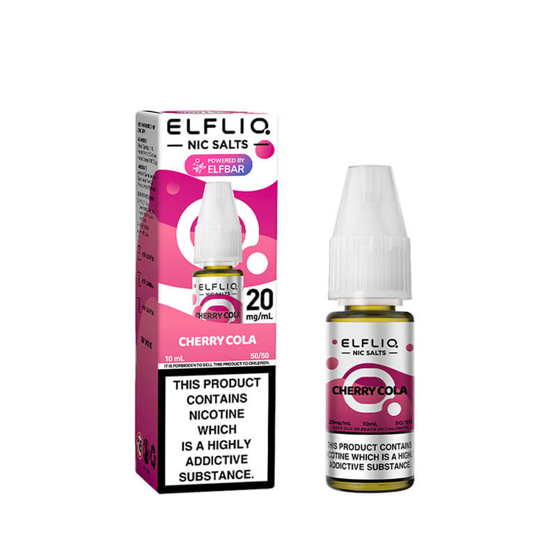 Elf Bar ElfLiq Cherry Cola Nic Salt E-Liquid
