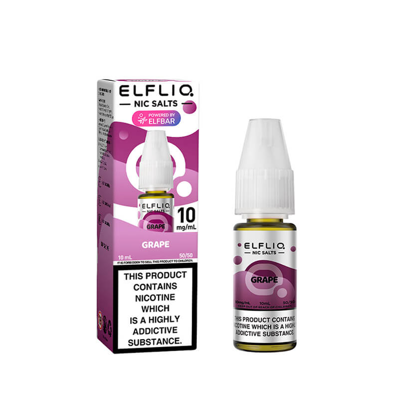 Elf Bar ElfLiq Grape Nic Salt E-Liquid