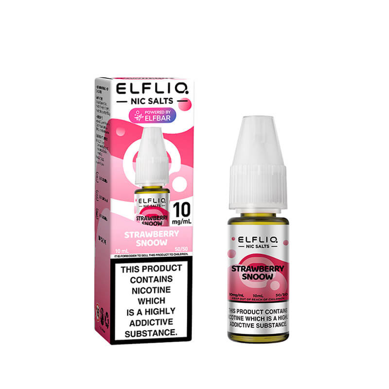 Elf Bar ElfLiq Strawberry Snoow Nic Salt E-Liquid