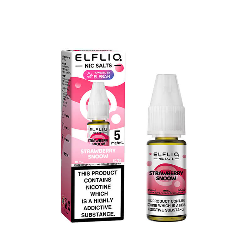 Elf Bar ElfLiq Strawberry Snoow Nic Salt E-Liquid