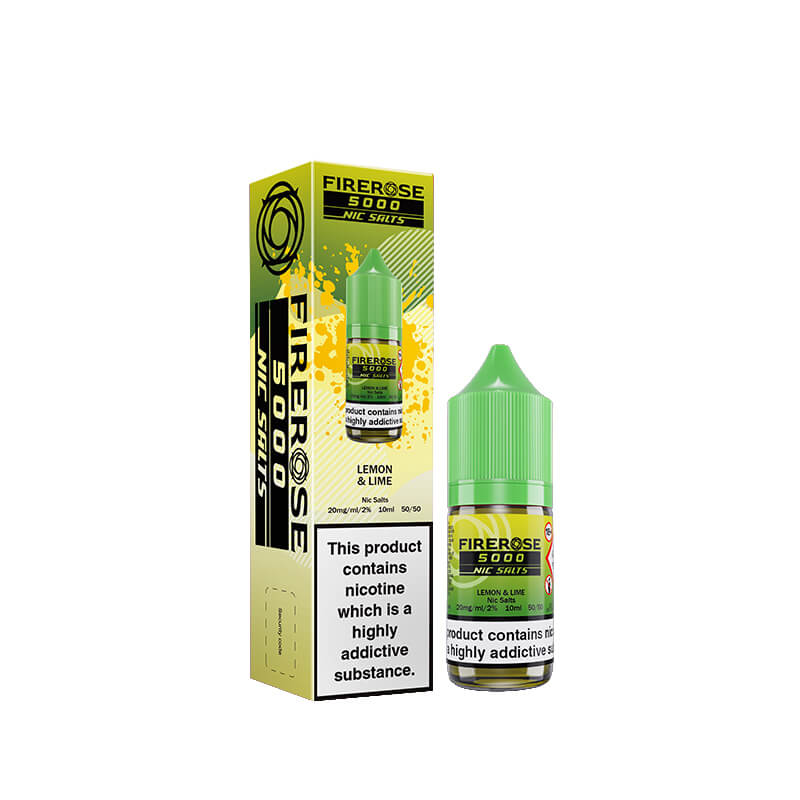 Elux Firerose 5000 Lemon Lime 10ml Nic Salt E-Liquid