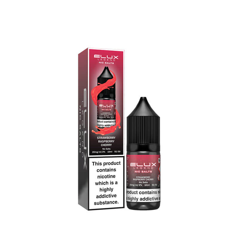 Elux Legend Strawberry Raspberry Cherry Nic Salt E-Liquid 10ml