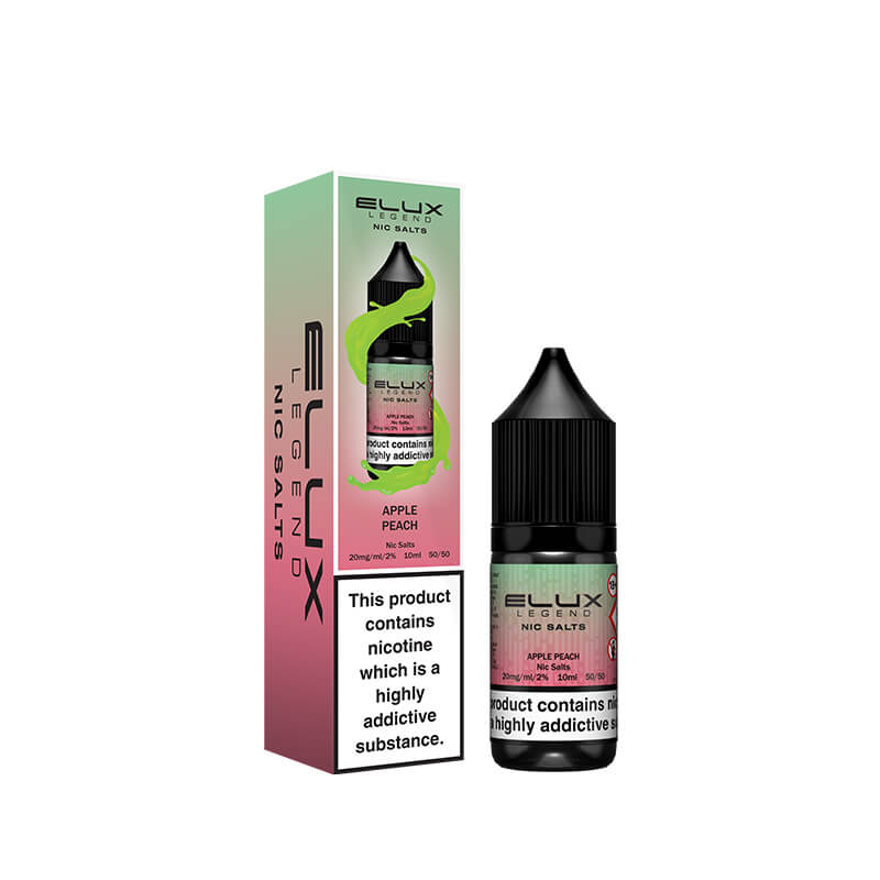 Elux Legend Apple Peach Nic Salt E-Liquid 10ml