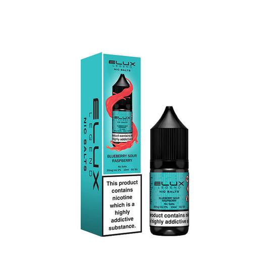 Elux Legend Blueberry Sour Raspberry Nic Salt E-Liquid 10ml