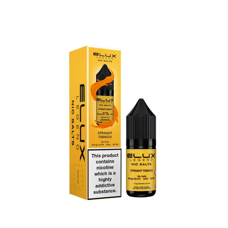 Elux Legend Straight Tobacco Nic Salt E-Liquid 10ml