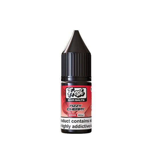 Fresh Bar Salts Fizzy Cherry 10ml Nic Salt E-Liquid By Pukka Juice