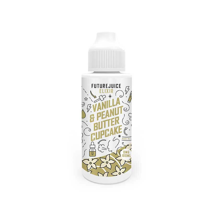 Future Juice Vanilla Peanut Butter Cupcake  Shortfill 100ml E-Liquid