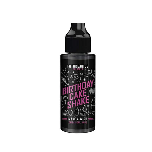 Future Juice Birthday Cake Shake  Shortfill 100ml E-Liquid