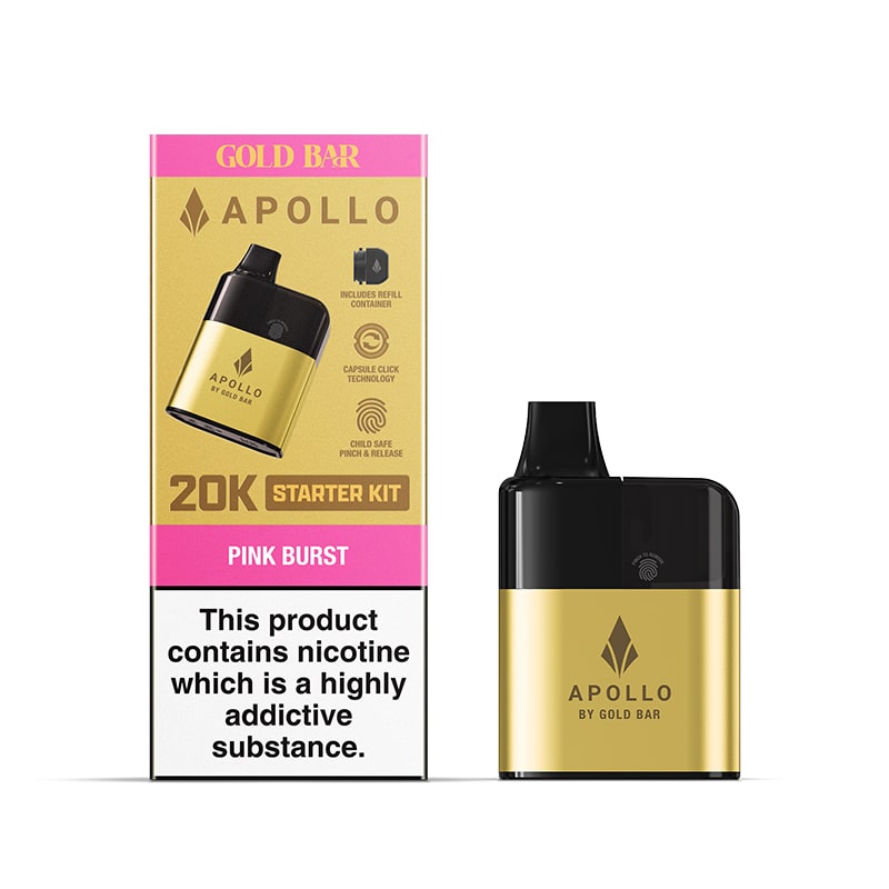 Gold Bar Apollo Prefilled Pod Vape Kit