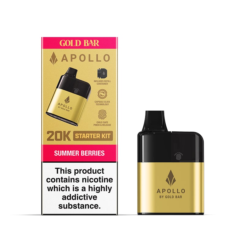 Gold Bar Apollo Prefilled Pod Vape Kit