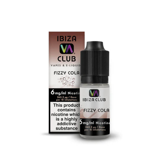 Ibiza Club Fizzy Cola 50/50 E-Liquid - 6mg