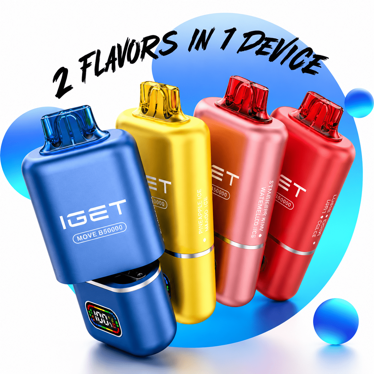 IGET Move B50000 Disposable Vape – 50000 Puffs | Vape Mash India