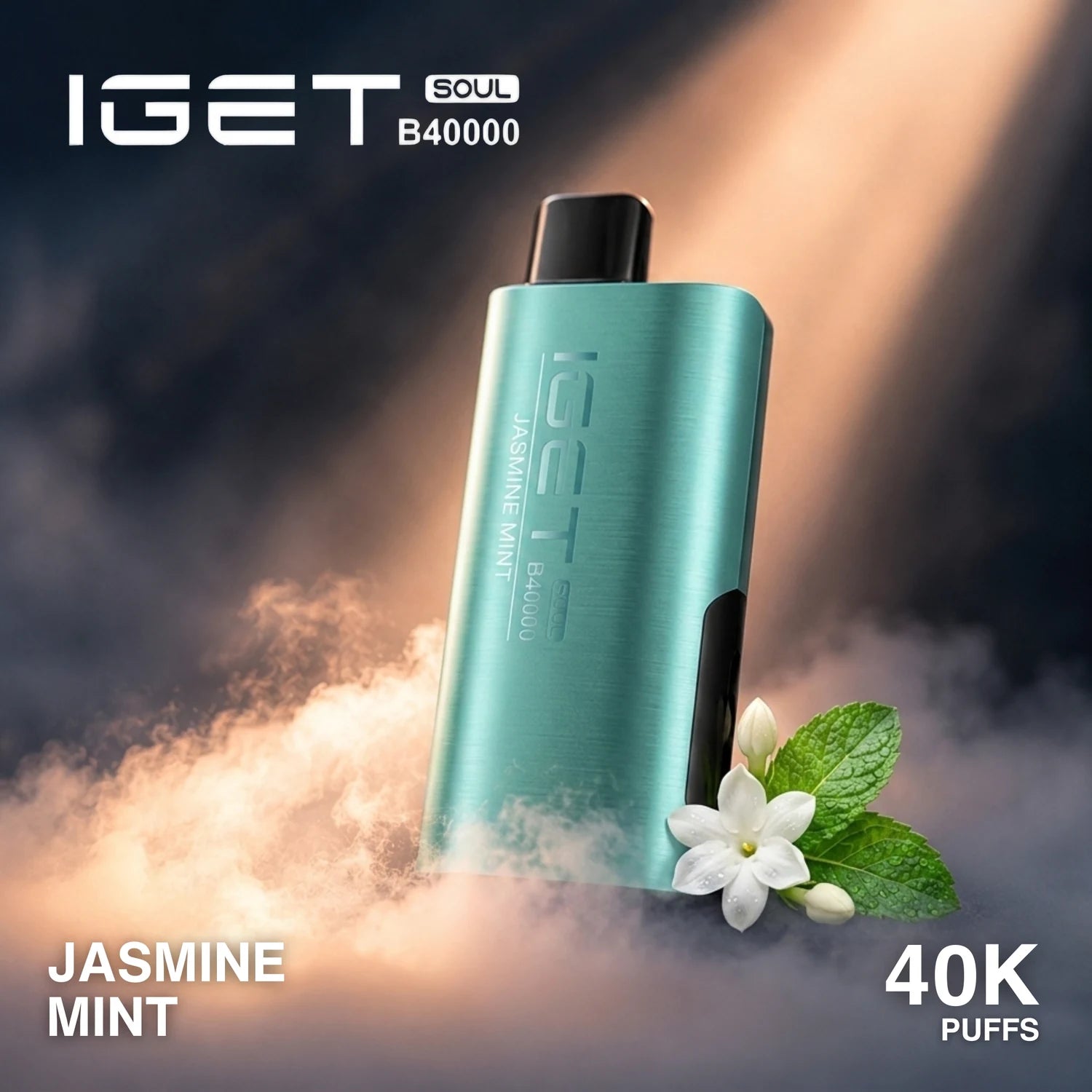 IGET Soul B40000 disposable vape - Jasmine Mint flavour