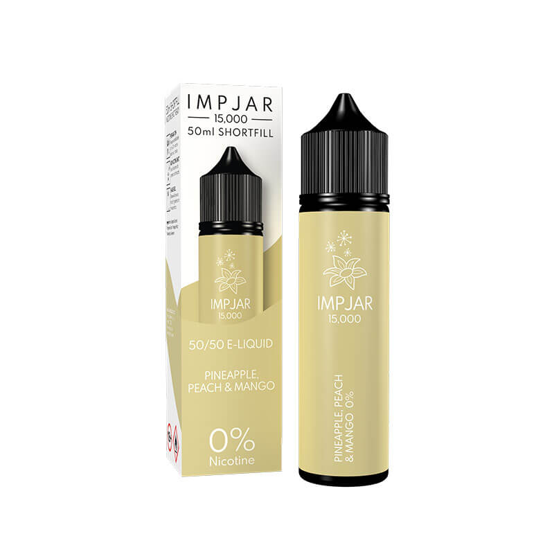 Imp Jar Pineapple, Peach & Mango 50ml Shortfill E-Liquid