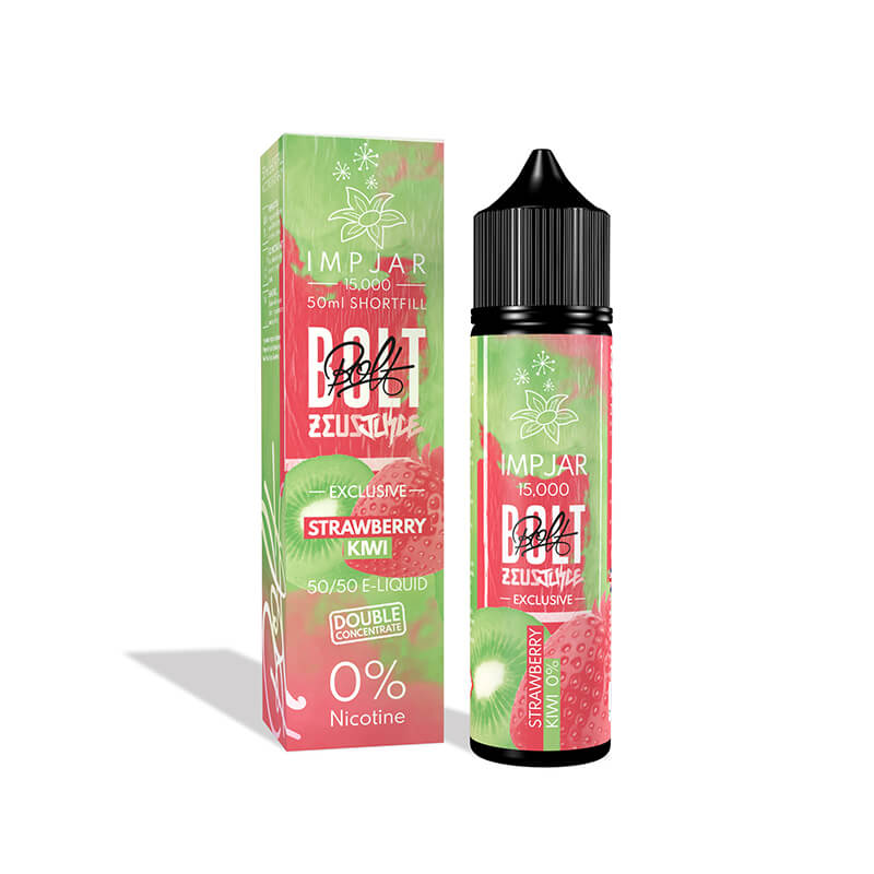 Imp Jar & Zeus Bolt Strawberry Kiwi 50ml Shortfill E-Liquid