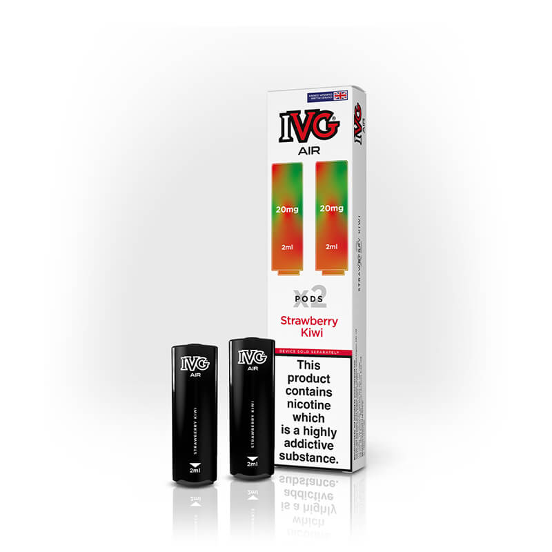 IVG  Air Strawberry Kiwi Prefilled Vape Pods - 20mg