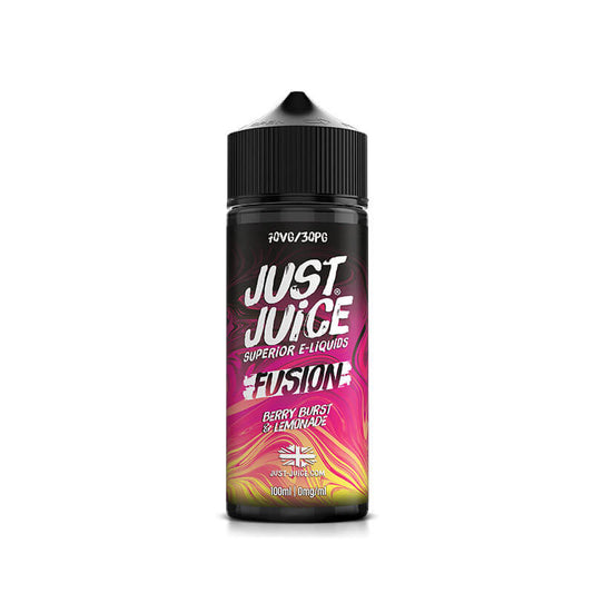 Just Juice Fusion Berry Burst & Lemonade 100ml Shortfill E-Liquid