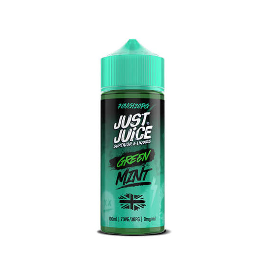 Just Juice Green Mint 100ml Shortfill E-Liquid